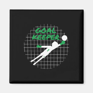Imã Camisa Divertida de Presente para Goleiro Teme o G