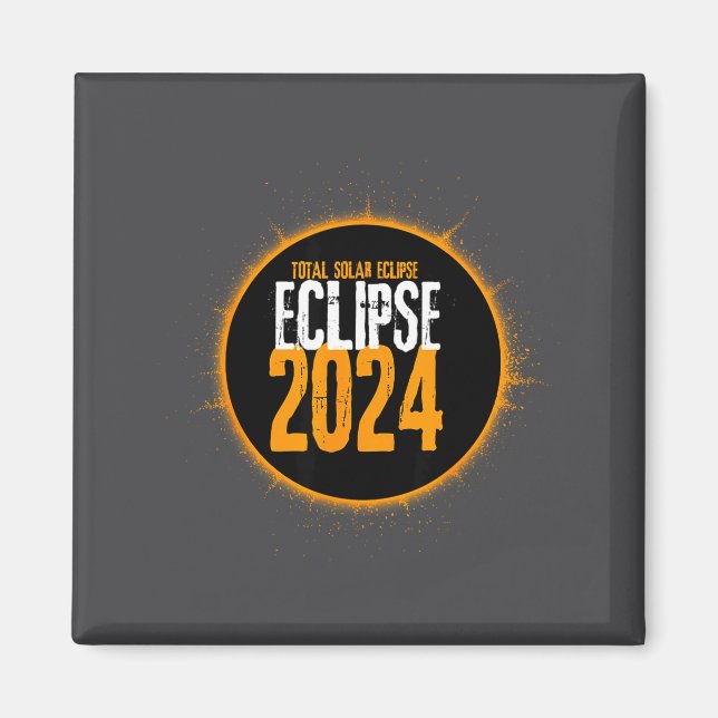 Imã Camisa Divertida Eclipse Solar Total Abril Astrono (Frente)