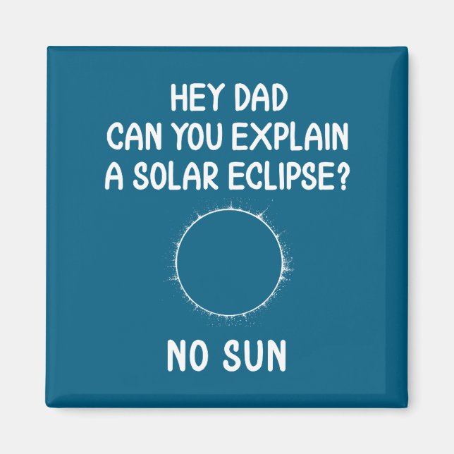 Imã Camisa Divertida Eclipse Solar Total Astronomia (Frente)