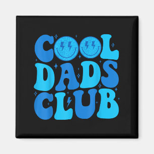 Imã Camisa do Cool Dads Club Retro Groovy Pai Dia dos