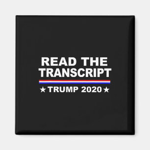 Imã Camisa do impeachment Hoax de Trump Leia a Transcr