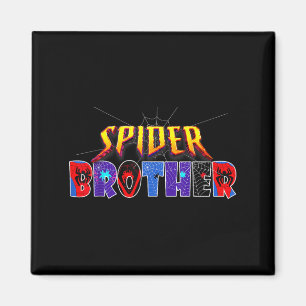 Imã Camisa do Irmão Aranha Aniversário Família Diverti