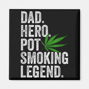 Imã Camisa do Pai da Maconha Camiseta de Natal do Fuma