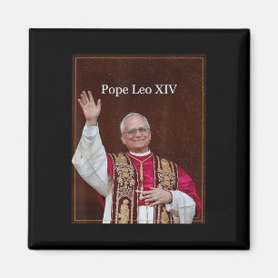 Imã Camisa do Papa deus abençoe Leo Xiv, Papa Leo Xiv