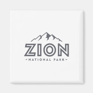 Imã Camisa do Parque Nacional de Zion Utah Montanha Mu