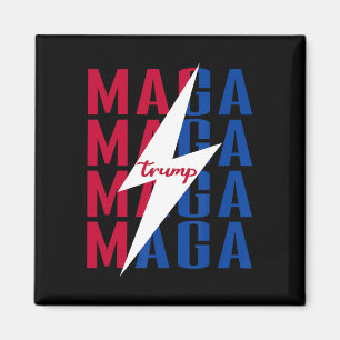 Imã Camisa do Trump Bandeira Cartaz Estilo Vintage Meg