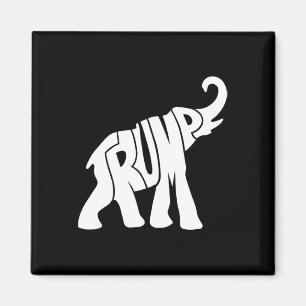 Imã Camisa Elefante Republicana Trump Para Apoiantes