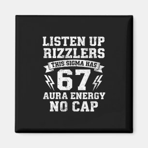 Imã Camisa engraçada 67 Meme Seis Sete