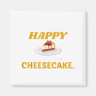 Imã Camisa Engraçada De Cheesecake - Você não pode faz