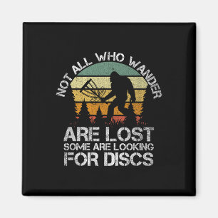 Imã Camisa engraçada de Disc Golf Bigfoot para homens