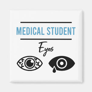 Imã Camisa engraçada de estudante de medicina Camisa d