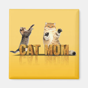 Imã Camisa engraçada de gato presente para gatos-m