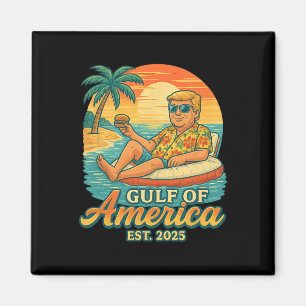 Imã Camisa Engraçada Do Golfo Dos Eua América No Leste