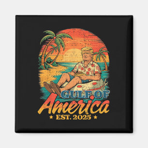Imã Camisa Engraçada Do Golfo Dos Eua América No Leste
