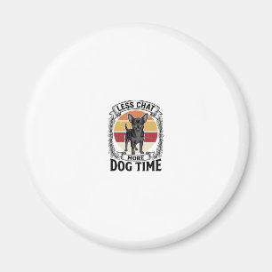 Imã Camisa engraçada para amantes de cães, gravação vi
