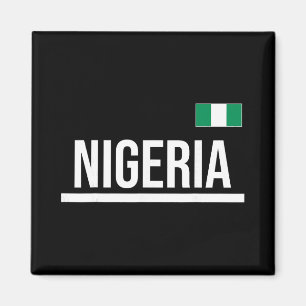 Imã Camisa Esportiva Bandeira da Nigéria