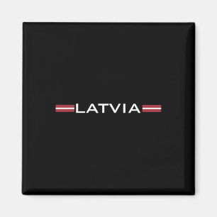 Imã Camisa Esportiva Estilo Bandeira Nacional da Letôn