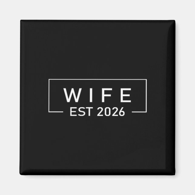 Imã Camisa Esposa Est 2026 Recém-Casados Lua de Mel Ca (Frente)