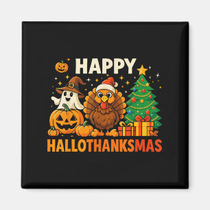 Imã Camisa Feliz de Hallothanksmas, Ação de Graças de
