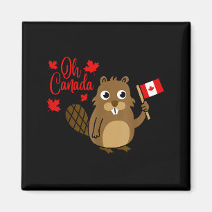 Imã Camisa Feliz Dia do Canadá Piada Groundhog Canaden