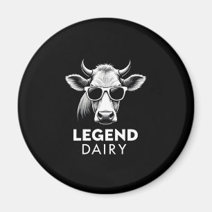 Imã Camisa gráfica engraçada lenda laticínio fazendeir