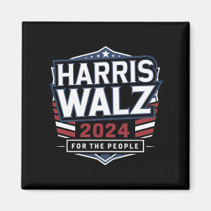 Imã Camisa HarrisWaltz 2024 KamalaHarris TimWaltz 2024