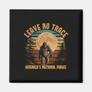 Imã Camisa Leave No Trace America Parques Nacionais Ca