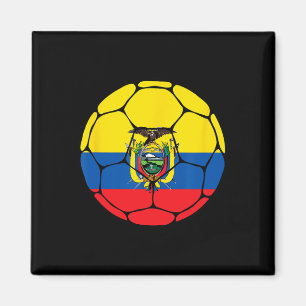 Imã Camisa Ll Bandeira Do Futebol Do Equador Presente