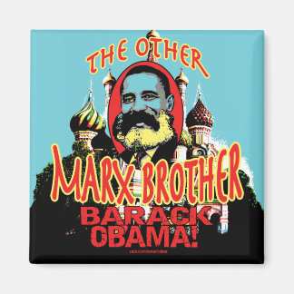 Imã Camisa Marx Brother anti Obama