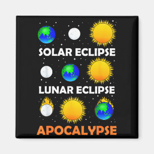 Imã Camisa Masculina Eclipse Solar Lunar Professor de
