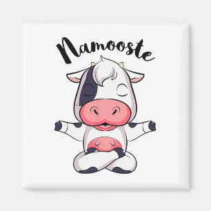 Imã Camisa Namoostee Cow Women Meninas Presentes Amant