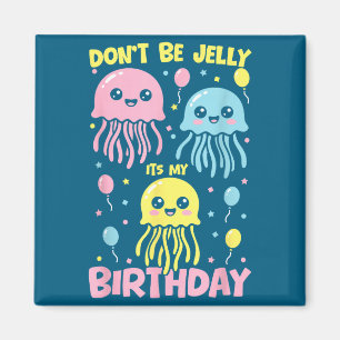 Imã Camisa Não' Gelatina Aniversário Água-viva