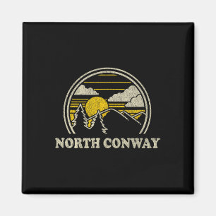 Imã Camisa North Conway New Hampshire Nh Vintage Hiki