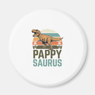 Imã Camisa Pappysaurus Dinossauro Engraçado Pôr do Sol