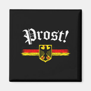 Imã Camisa Para Homens Mulheres Bandeira Alemã Prost V