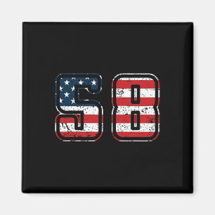 Imã Camisa Presidencial Trump 58, Trump Terceiro Presi