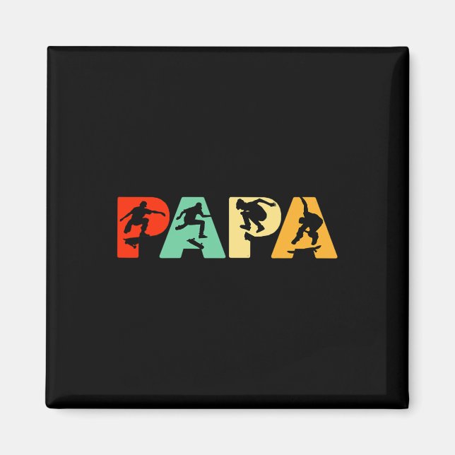 Imã Camisa Skateboard Pai  (Frente)