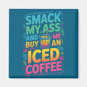 Imã Camisa Smack Compre Café Gelado Premium