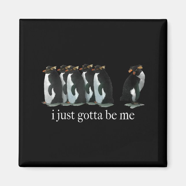 Imã Camisa Tem que Pinguim (Frente)