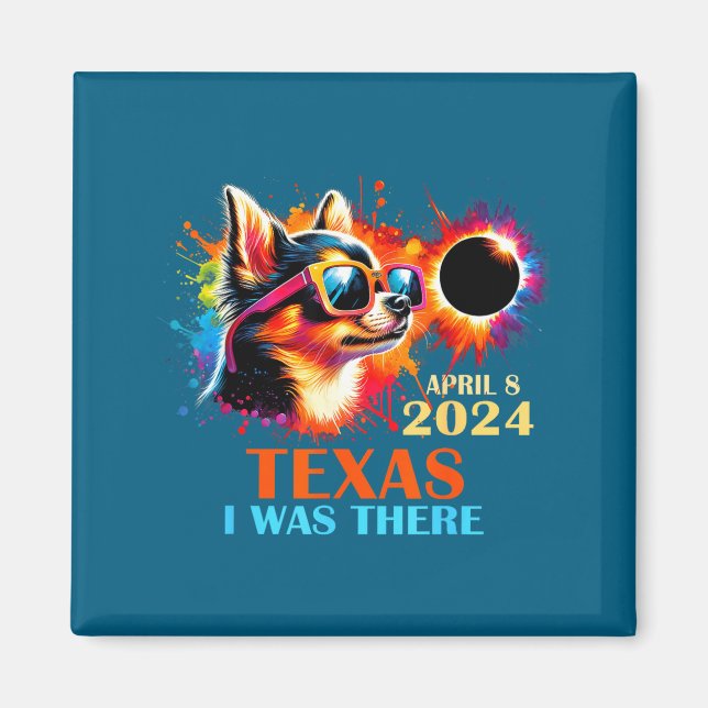 Imã Camisa Texas Eclipse Solar Total Chihuahua (Frente)