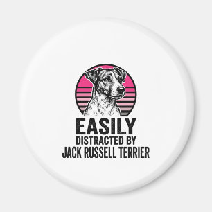 Imã Camisa Vintage Jack Russell Terrier Facilmente Dis