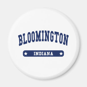 Imã Camisas Bloomington Indiana College Style