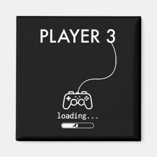 Imã Camisas de Anúncio de Gravidez para Gamer 