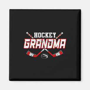 Imã Camisas de Avó de Hockey para Mulheres Mamãe Dia d