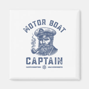 Imã Camisas de Cruzeiro para Homens Capitão de Barco a
