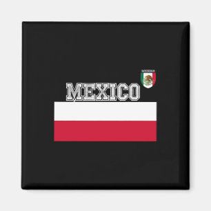 Imã Camisas de Futebol Mexicanas Verdes Bandeira Kits
