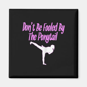 Imã Camisas de Karate para garotas não são enganadas p