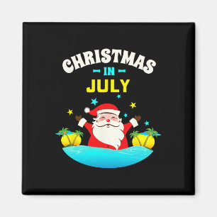 Imã Camisas de Natal em Julho para Mulheres Homens Cri