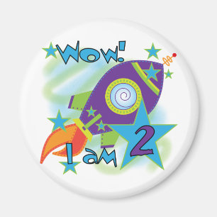 Imã Camisas de segundo aniversário e presentes para na