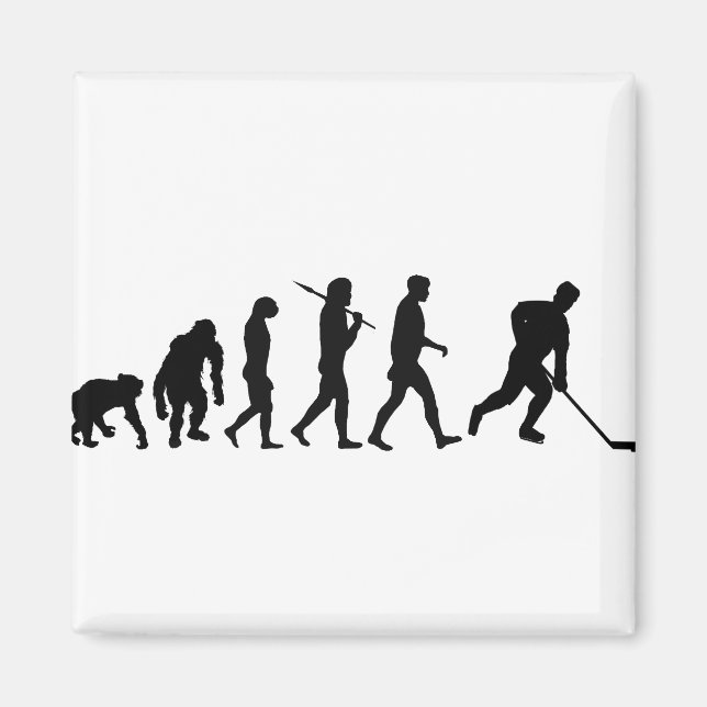 Imã Camisas de seleção de Jogadores de Hóquei no Gelo (Frente)